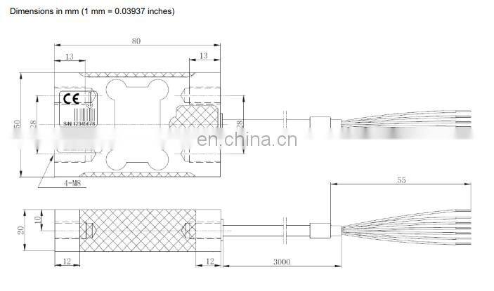 SP8 Single-Point Load Cell  for Multi-Head Combination Weighers