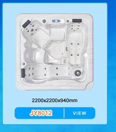 2023 Hot Selling 5.7M Swim SPA Above Ground Swimming Pool Outdoor with 4 Seating