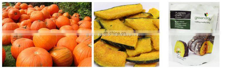 Complete pumpkin chips processing plant