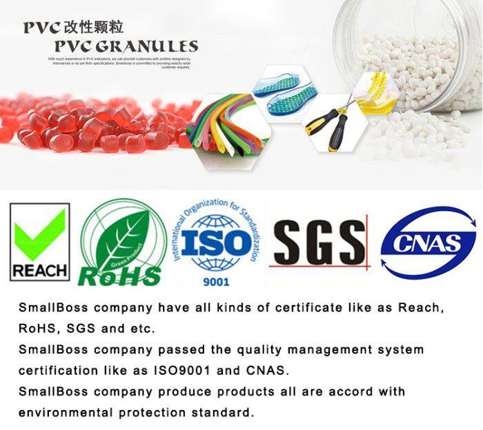 Transparent Rigid PVC Compound Granules for Blowing Candle Holder Bottle Mould