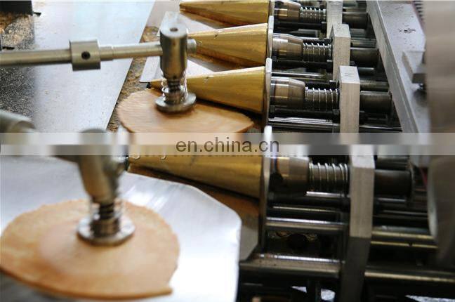 High Quality Ice Cream Sugar Cone Machine/Sugar Cone Baking and Rolling Machine/Ice Cream Sugar