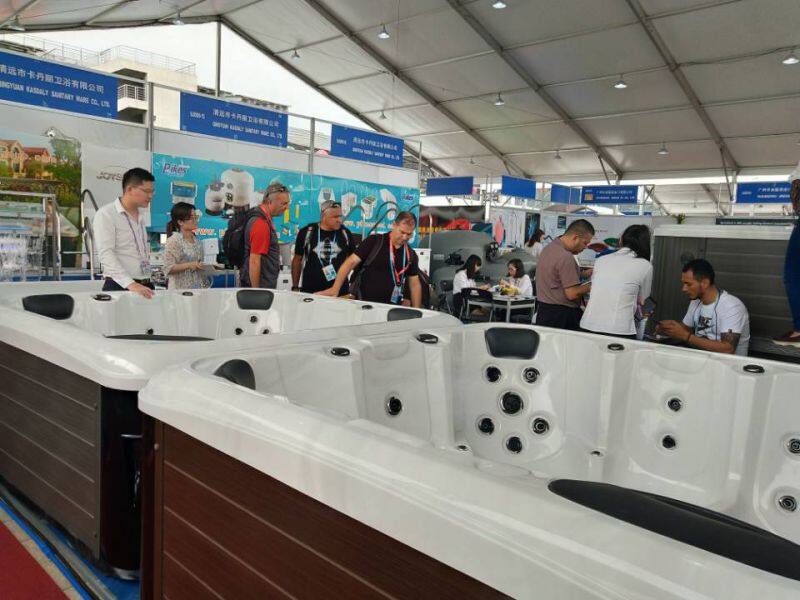 JOYSPA Hot tub side panels JY8001 large outdoor party spas hot tubs 8 person