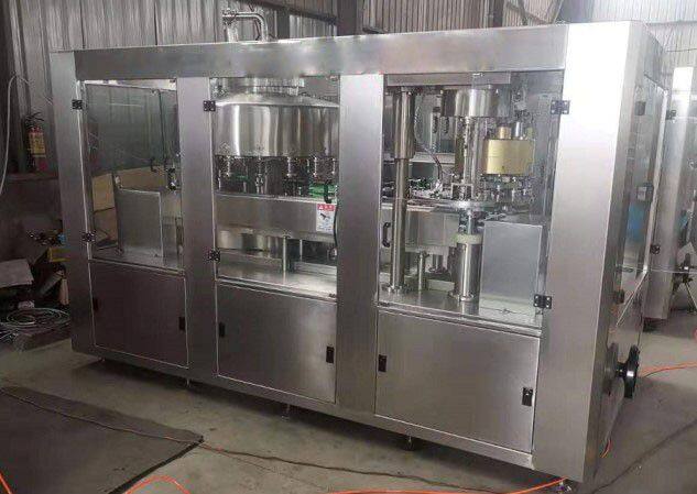 Can Juice Beverage Filling Sealing Machine