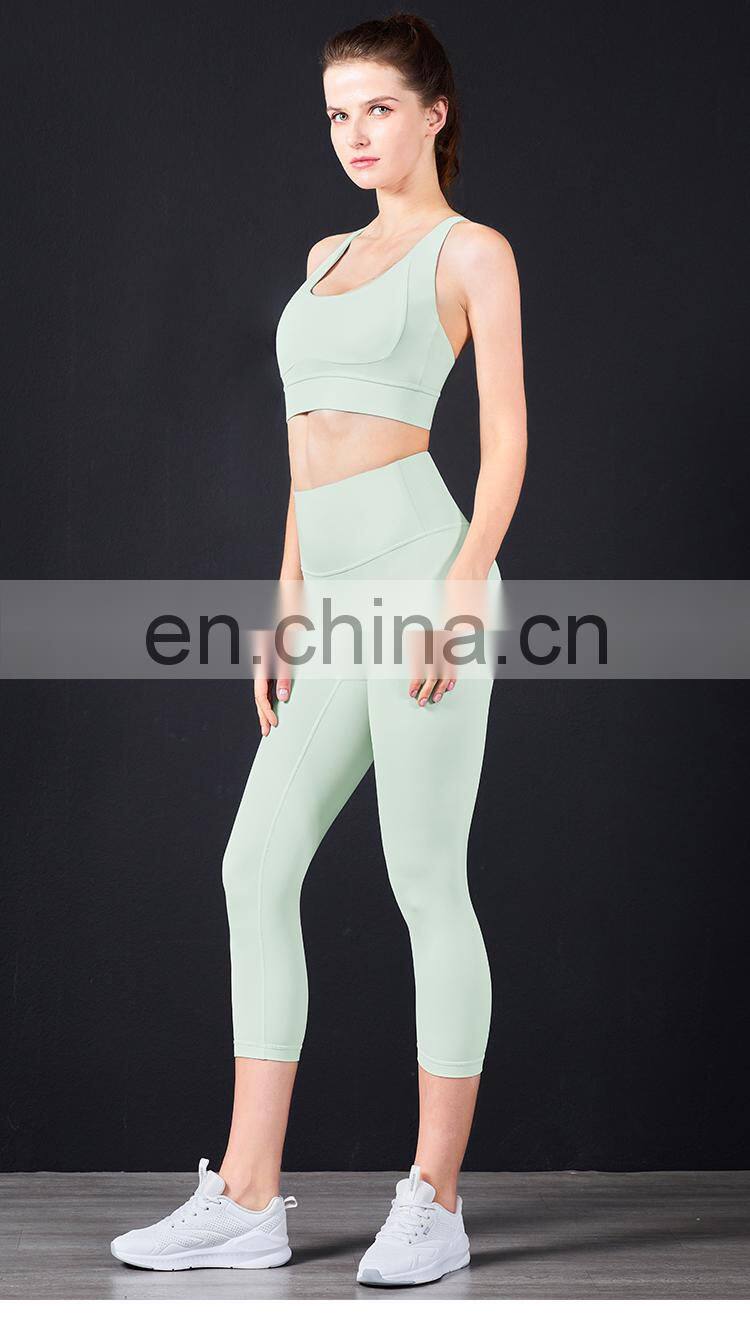 High Support Sports Bras With Back Buckle for Women High Quality Yoga Bra Fitness Sport Bra Top