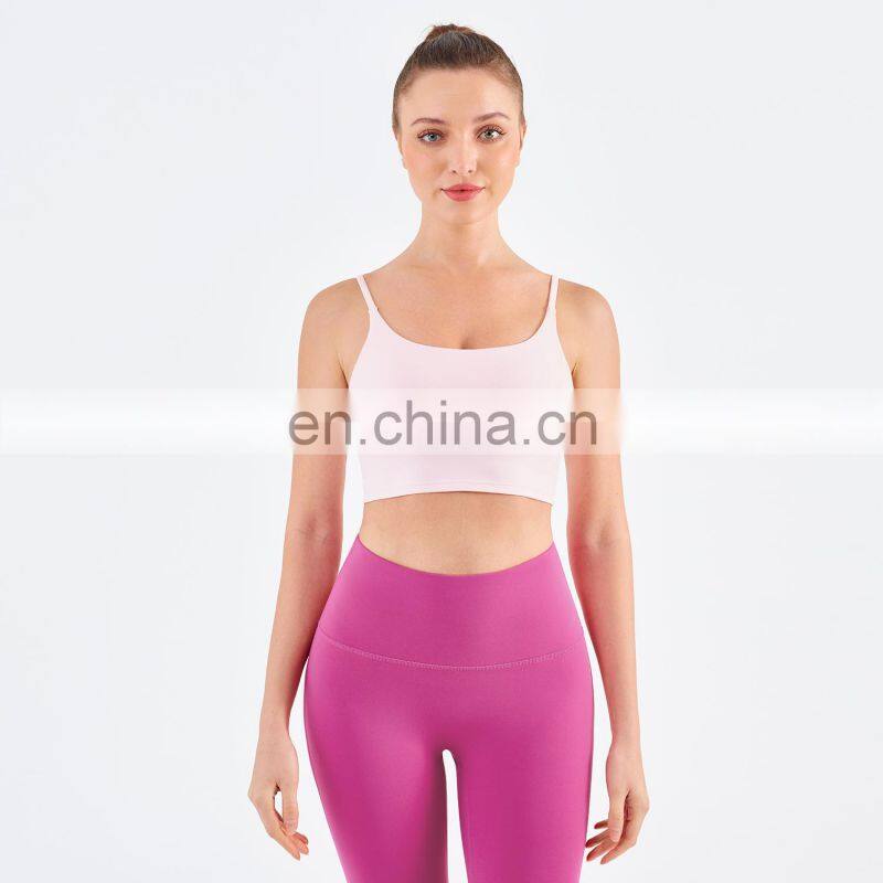 High Impact Fitness Sports Bras Breathable Sling Factory Sale Yoga Tank Tops