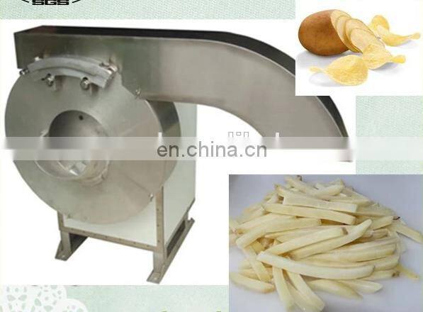 Shanghai Factory Commercial industrial high speed even thin Potato Chips Slicing cutting Machine Potato slice Slicer equipment