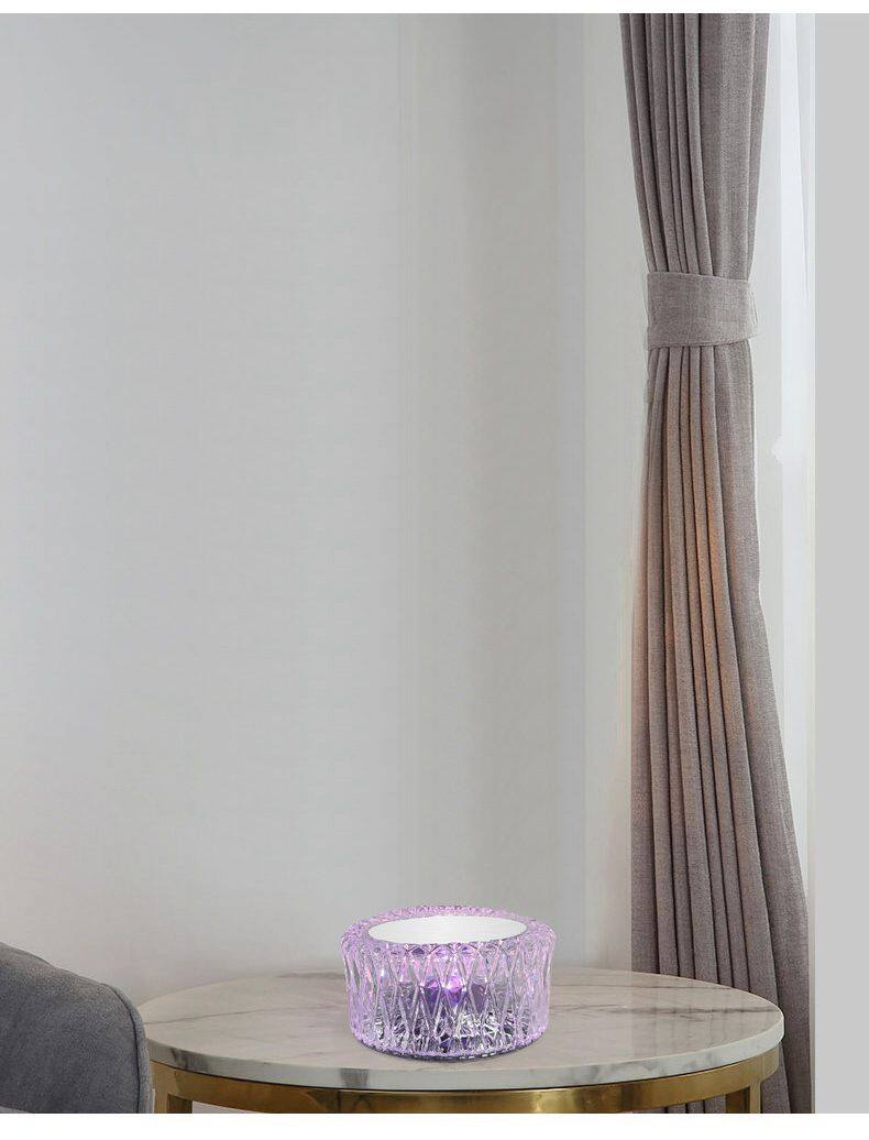 Bird's Nest Crystal Table Lamp Bedroom Atmosphere Light Creative Night Light