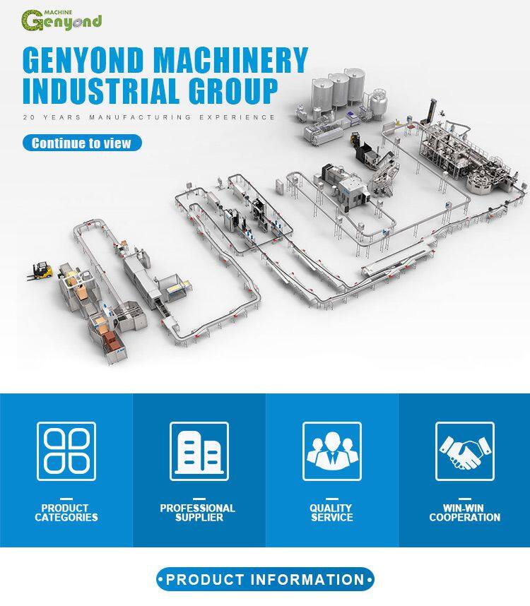 Factory Genyond Good Quality Automatic Non Fried Instant Noodles Making Machine Production Line