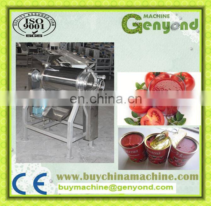Tomato seeds separator machine