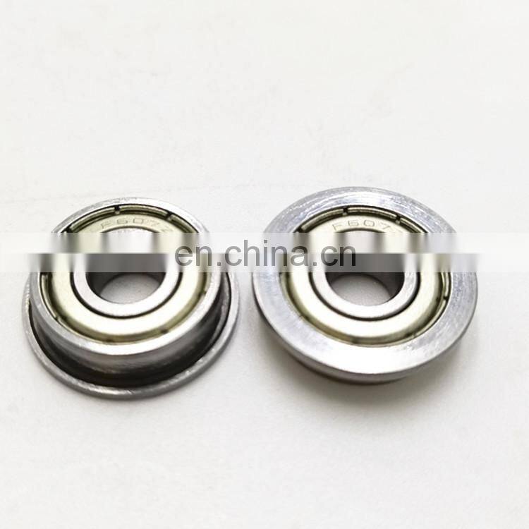 Deep groove ball bearing F6002rs mini flanged ball bearing 6002