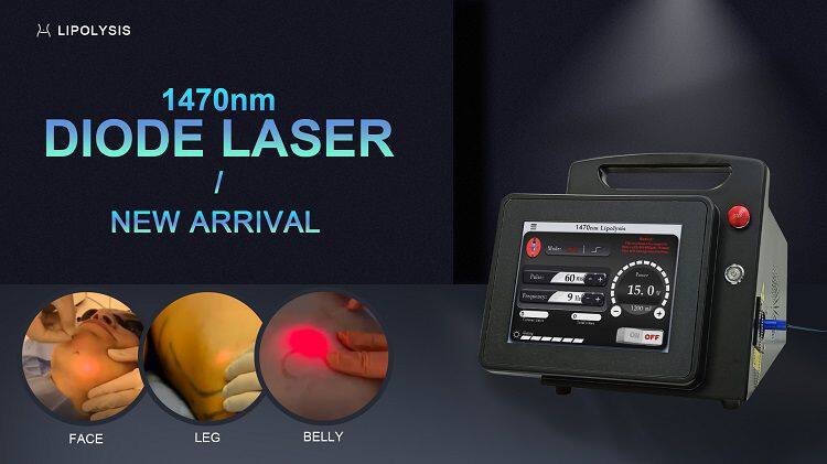 Professional Facial Slimming Face Lift Anti-Aging 1470 Diode Liposuction Machine 1470nm Laser Endolifting Lipolysis
