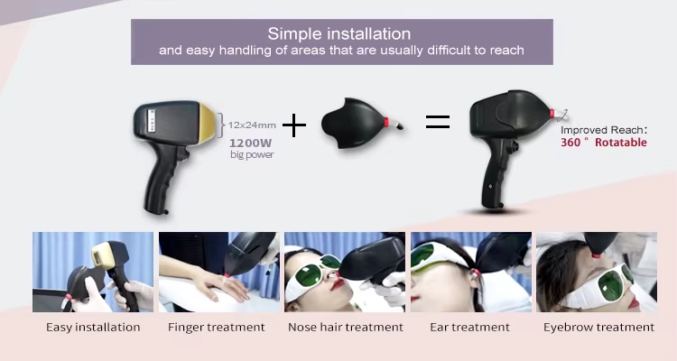 Updated Factory Wholesale Price 4 Wavelength 808m Diode Hair Laser Removal Machine Permanent Hair Removal by Laser