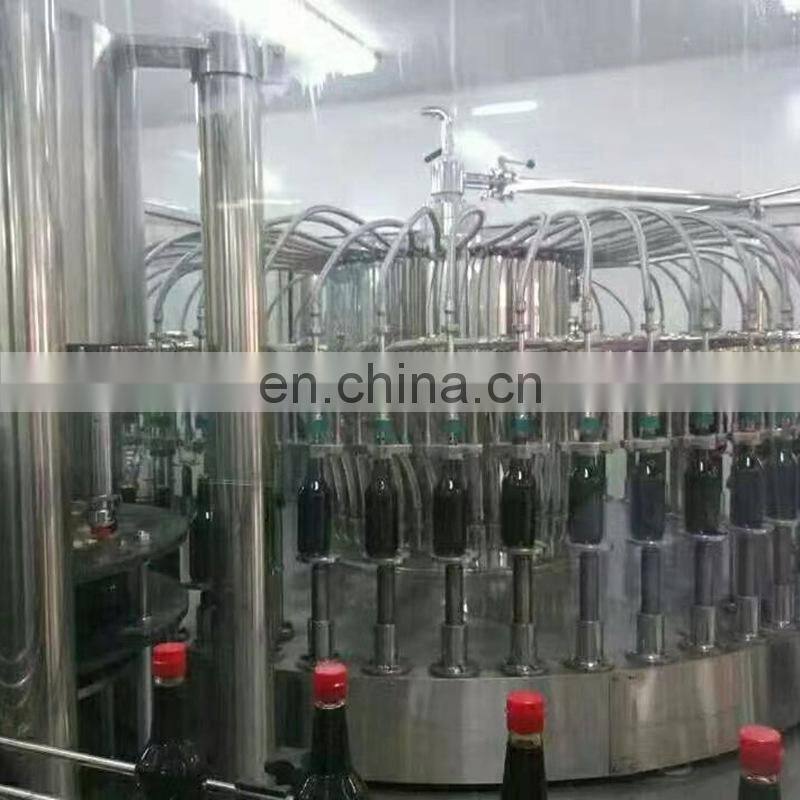 Automatic production line of soy sauce and vinegar filling