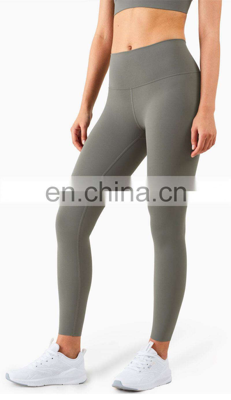 Recycled Sexy Gym Leggings High Waist Butt Lifting Yoga Pants With Pocket For Women