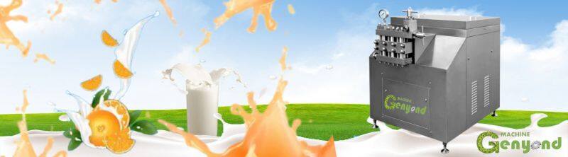 2000l High Pressure Two Stage Homogenizer Juice Homogenizer Milk Homogenizer