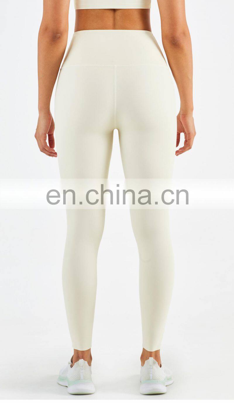 2022 Wholesale Anti Curling High Waist Yoga Pants No T Line Yoga Leggings ECO Friendly