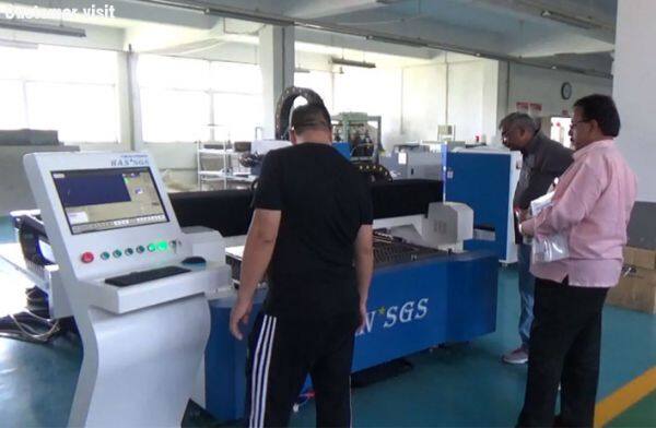 the process of stainless steel laser cutting machine