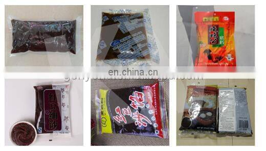 1kg pouch mango jam packing machine