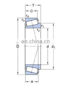 45X75X20/15.5mm Tapered Roller Bearing F-563739.RTR1-H90 Transmission Bearing