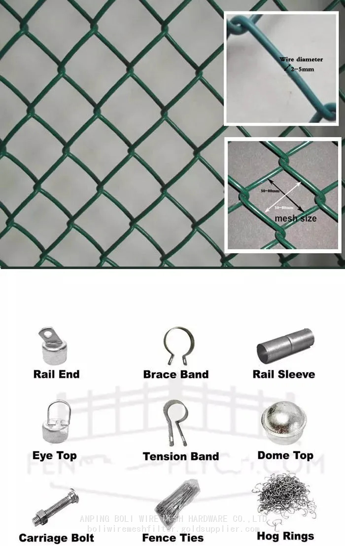 8FT-Green-PVC-Chain-Link-Wire-Fence-Cyclone-Fence