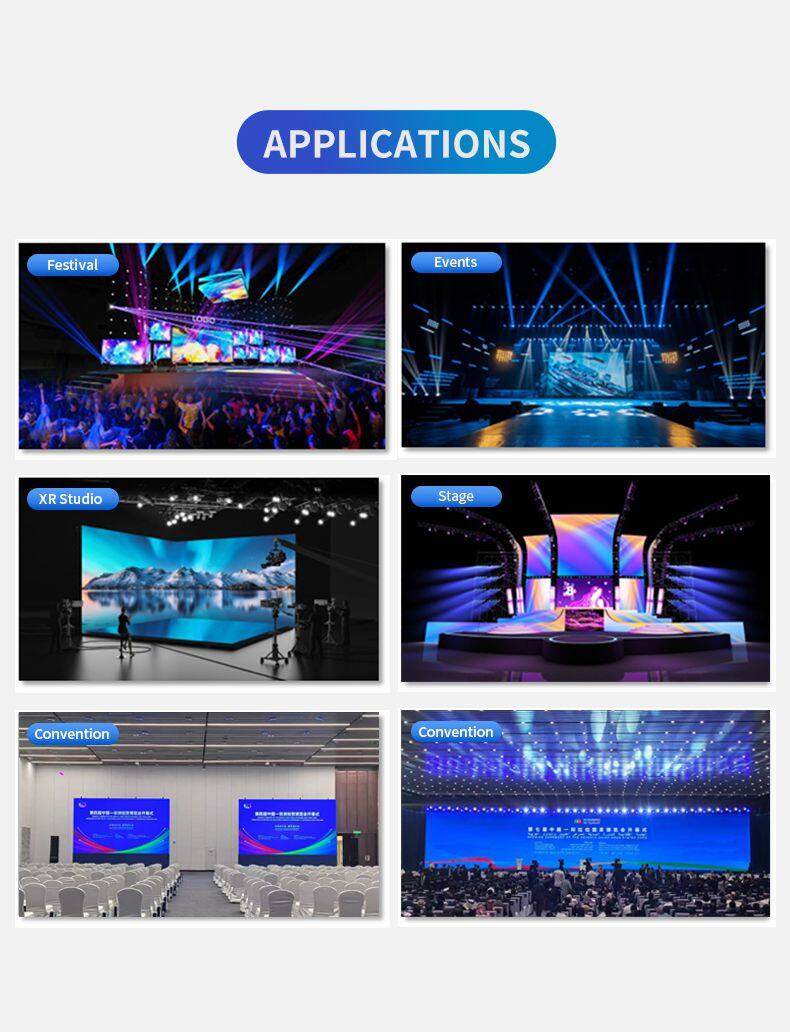 P1.56P1.95P2.6P2.97P3.91Indoor/Outdoor Giant LED Rental Video Wall Wedding Backdrop & Stage Display Screen High Quality LED Wall