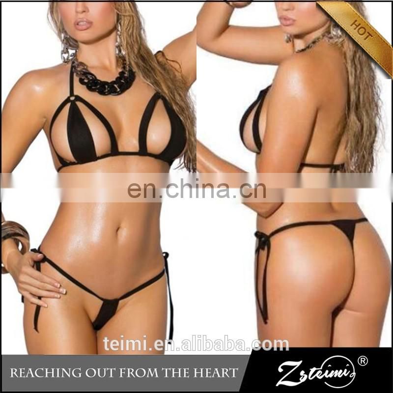 2017 Hot Brazilian Open Girl Swimwear Micro Bikini Models