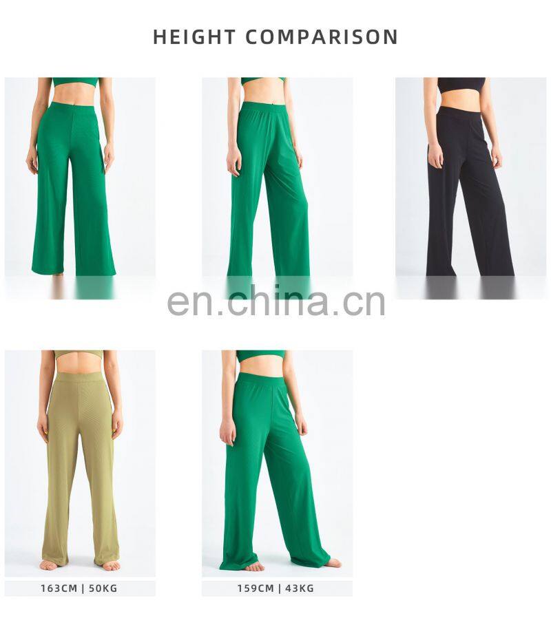 Newly Adjustable High Waisted Yoga Pants With Pocket Recyclable Jogging Sweatpants