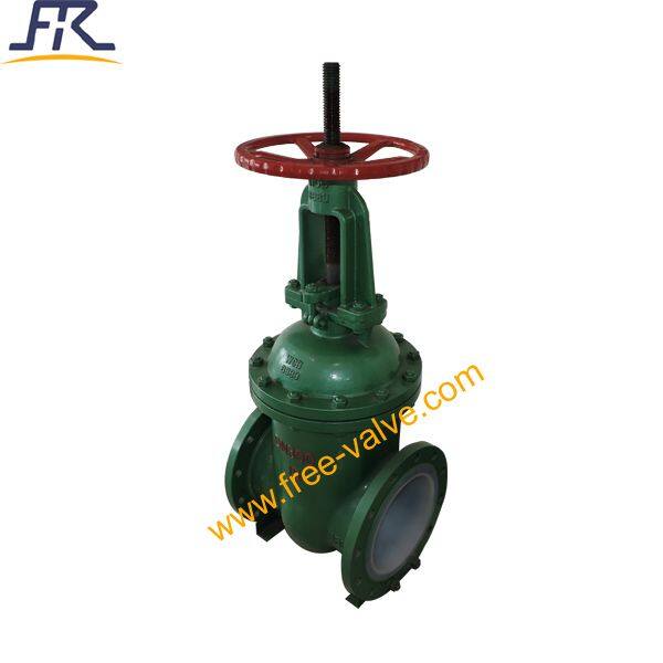 4904 PTFE Lined Gate Valve