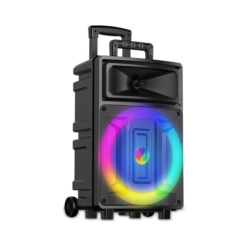 ZQS12131 3600MAH battery capacity big 60W power 12 inches bluetooth speaker with colorful lights