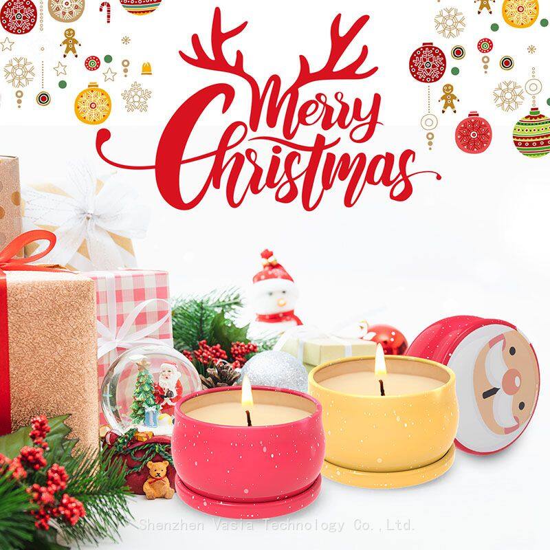 Christmas Natural Soy Scented Candle (10)