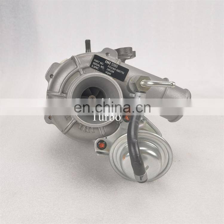 Turbocharger VQ45 1720097213 17200-97213 F31CAD-S0077G turbo for DAIHATSU MOVE CBA-L152S Gasoline JB-DET Engine