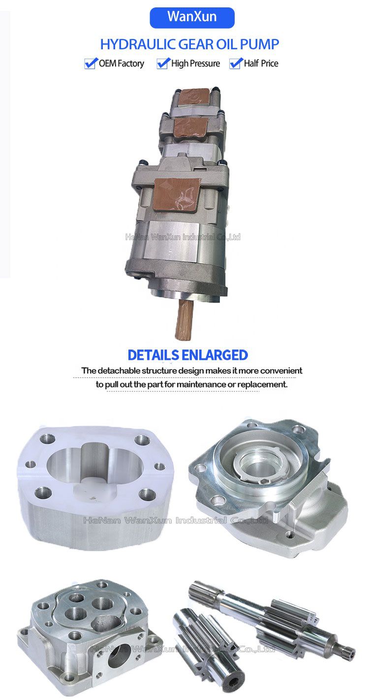 705-57-21000 Hydraulic Gear Pump for Komatsu WA250-3 since 30 Years Factory!