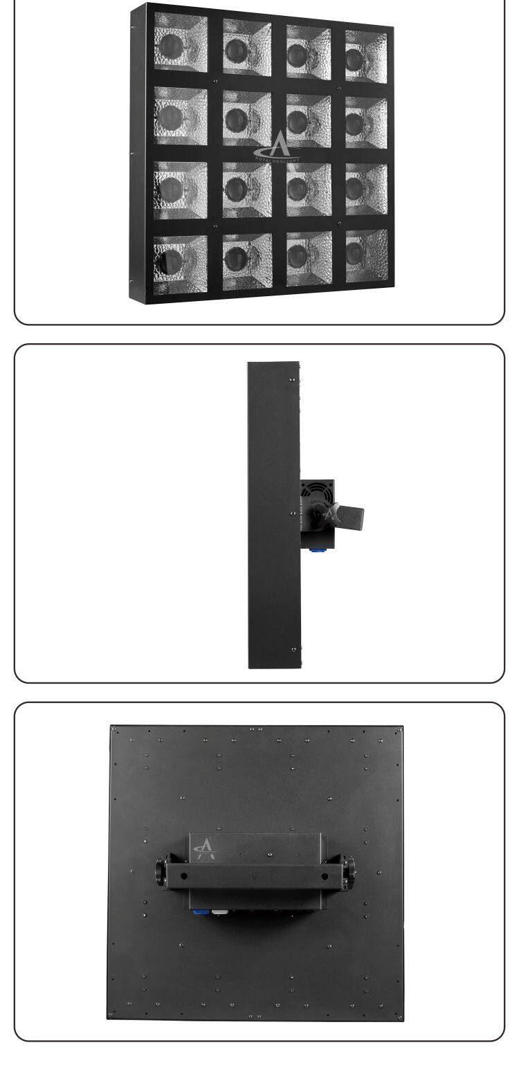JZ1620L Factory Wholesale 4x4 Matrix light 16x20W Full Color 4in1 LED Lighting Manufacturer Stage Effect Light