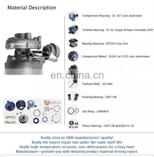 TD08H turbo 49188-04210 38AB004 turbocharger for Mitsubishi Truck with D6121 Engine