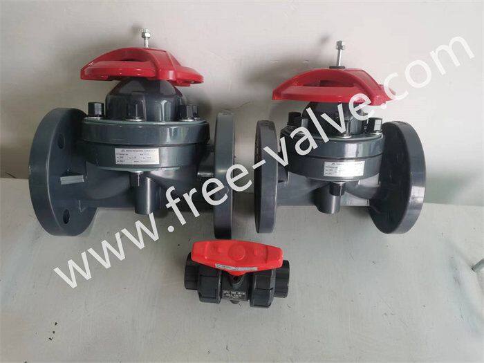 union connection end plastic ball valve 02