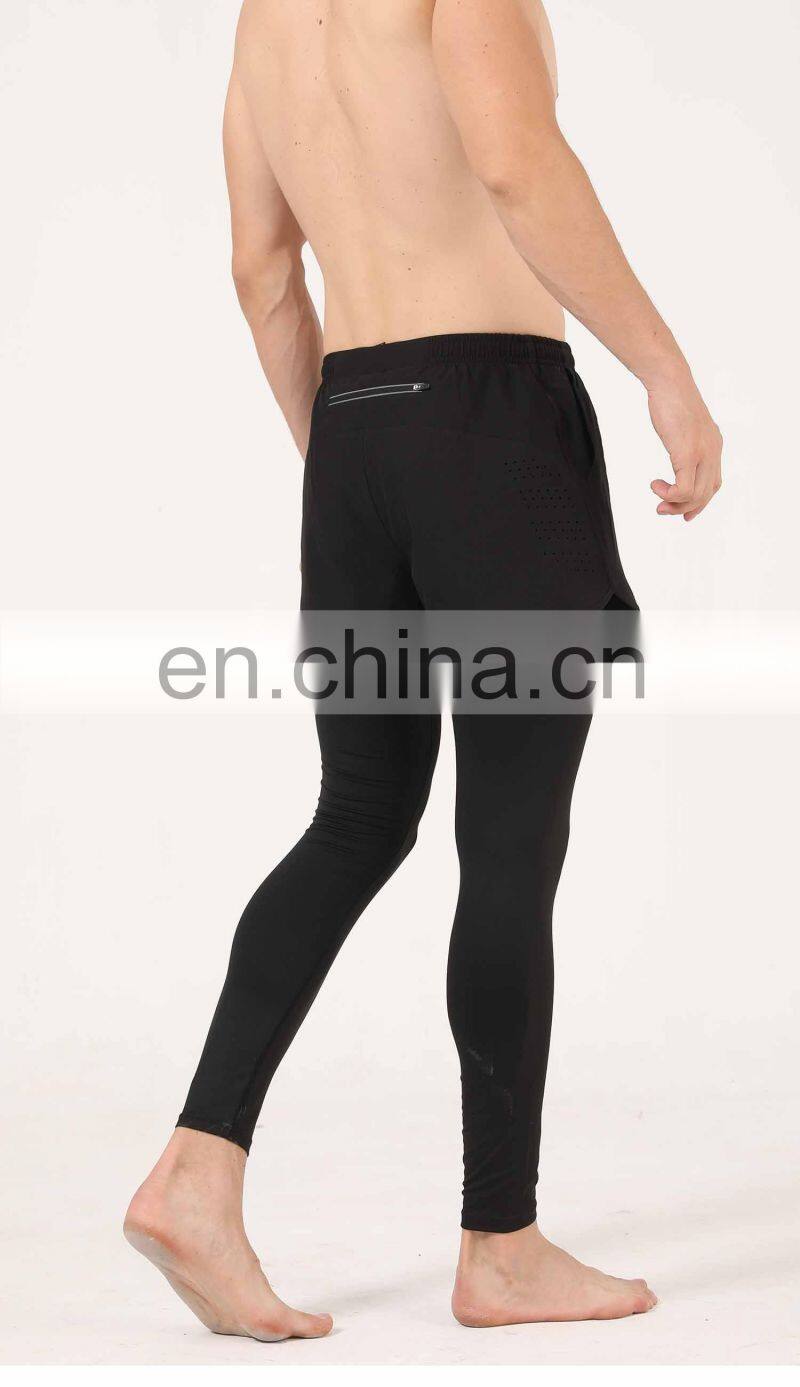 Quick-Drying Men's Leggings Casual Tights Body Two Pieces Running Fitness Sports Shorts