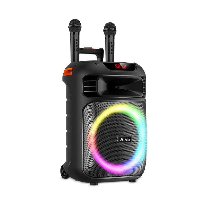 ZQS15113 4500MAH battery capacity big 40W power 15 inches bluetooth speaker with colorful lights