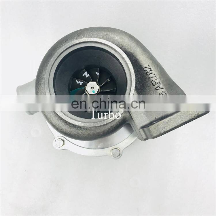 Good quality GTX3076R turbo A/R 0.82 T3 Vband GT3076R turbocharger with Billet Wheel Ball Bearing