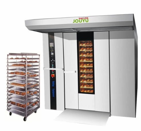 Industrial Electric Gas diesel Rotary Baking Oven for Biscuit Cookie Cake Bread
