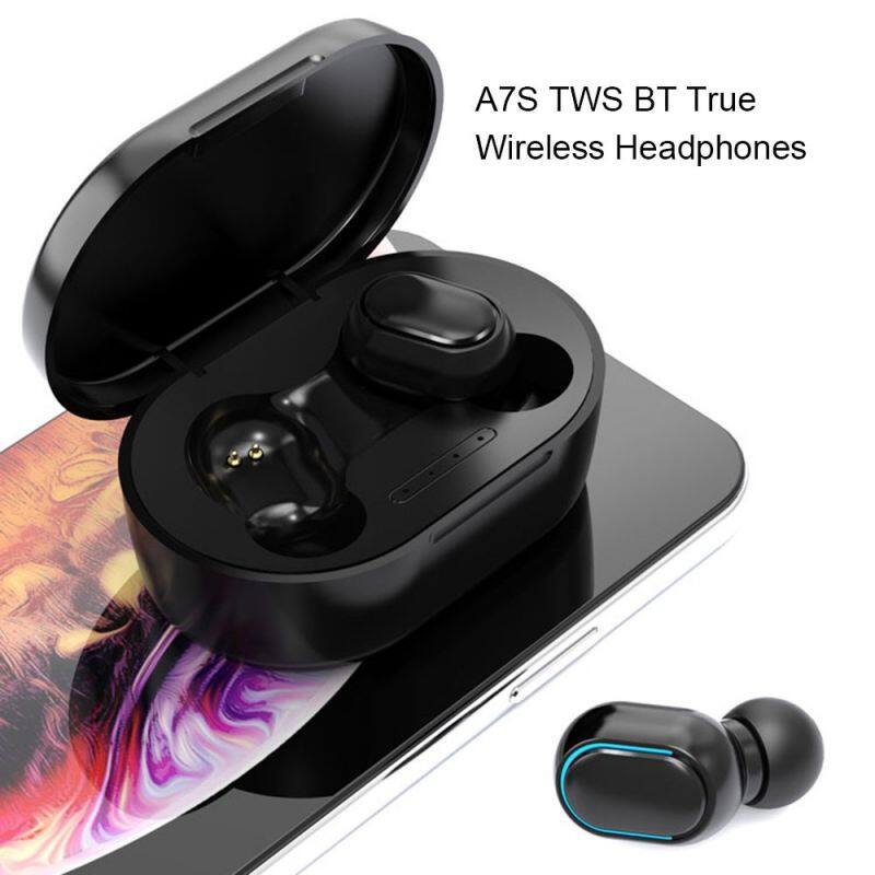 TWS True Wireless Waterproof Sports Headphone Bluetooth-compatible 5.0 Earbuds In Ear Earphone Built-in Mic Charging Case