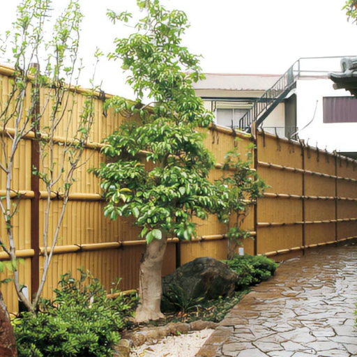 bamboo fence japan