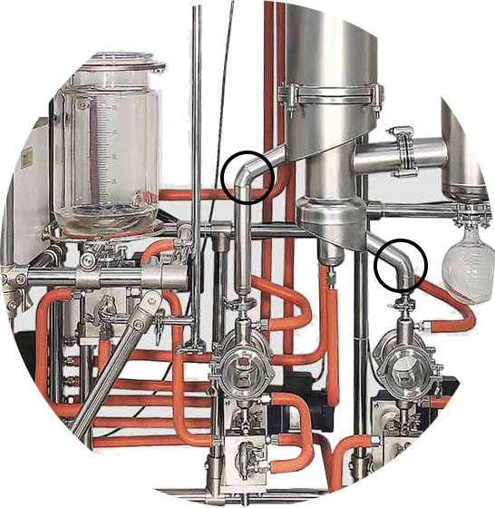 China Manufacturer Wholesale Automatic Short Path Hemp Oil Wiped Film Evaporator Molecular Distillation Equipment