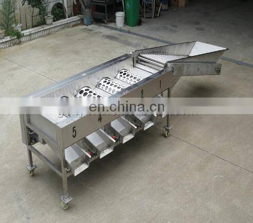 Automatic sweet potato grading machine