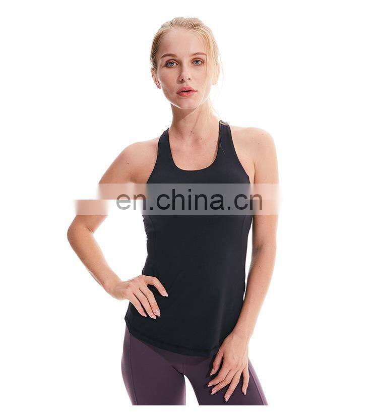 Wholesale high quality women fitness wear fashion design yoga tank tops