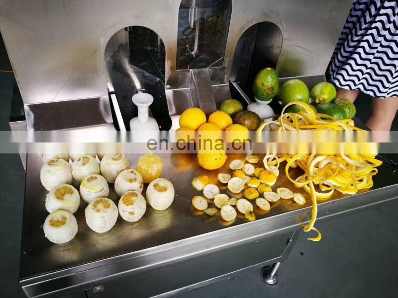 Factory Genyond automatic industrial high speed orange peeler mango skin remover equipment fruit  pineapple peeling machine