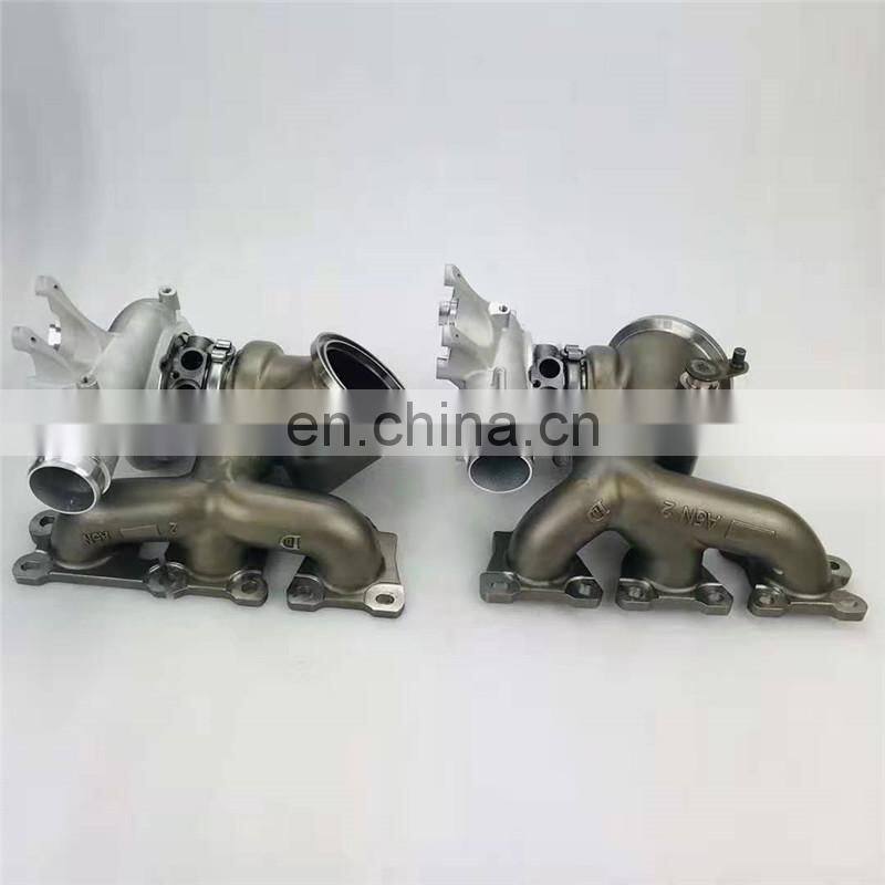 TF035HL twins turbocharger 49335-02004 49335-02052 M3-M4 3.0T stainless steel turbine housing
