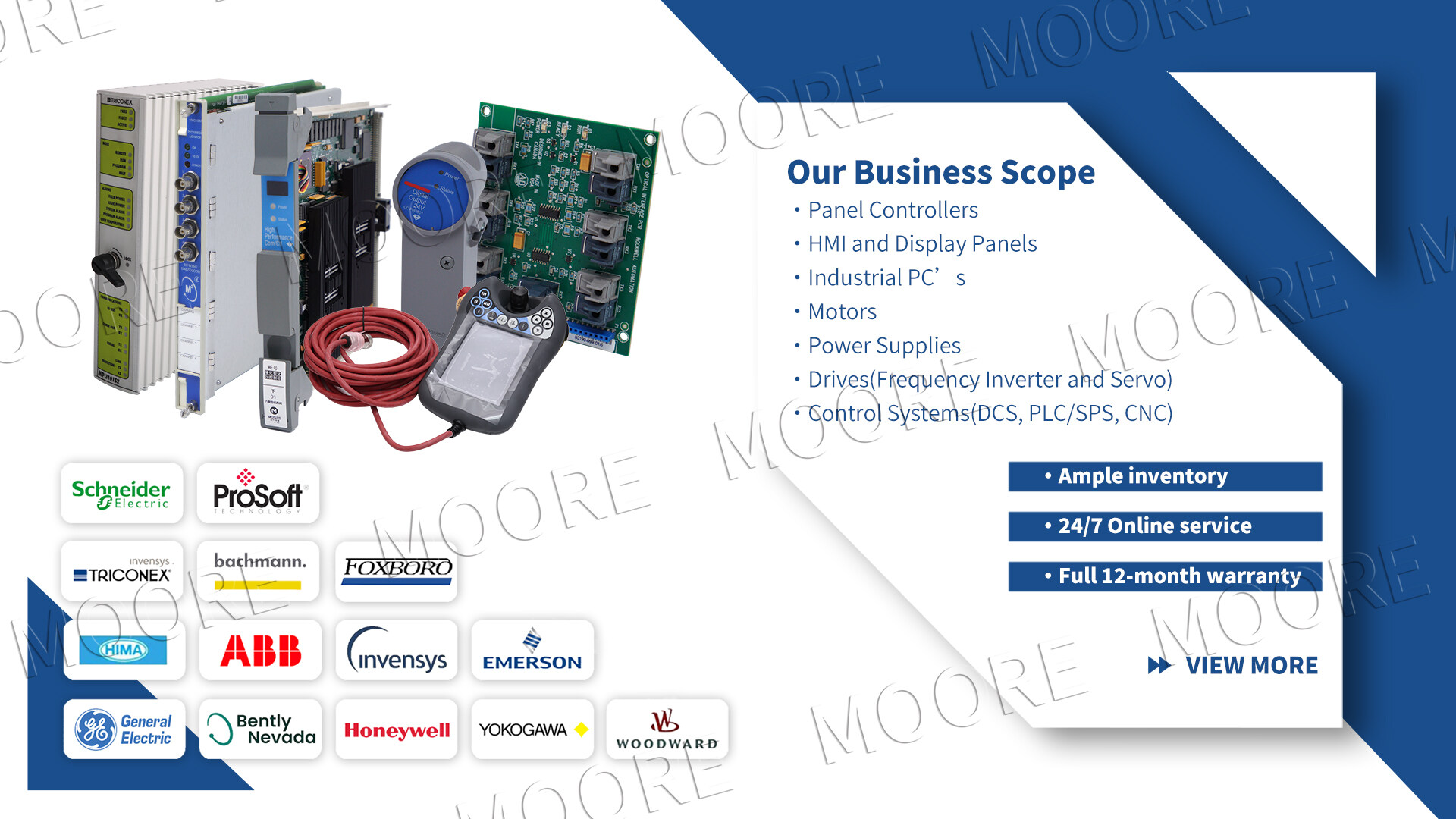 Moore Automation: Spezialisiert auf industrielle Automatisierung