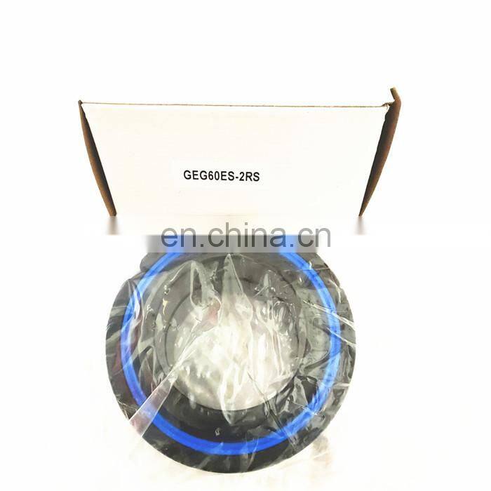 High quality 60*105*63mm GEH60ES-2RS bearing GEH60ES sealed Spherical Plain Bearing GEH60ES-2RS