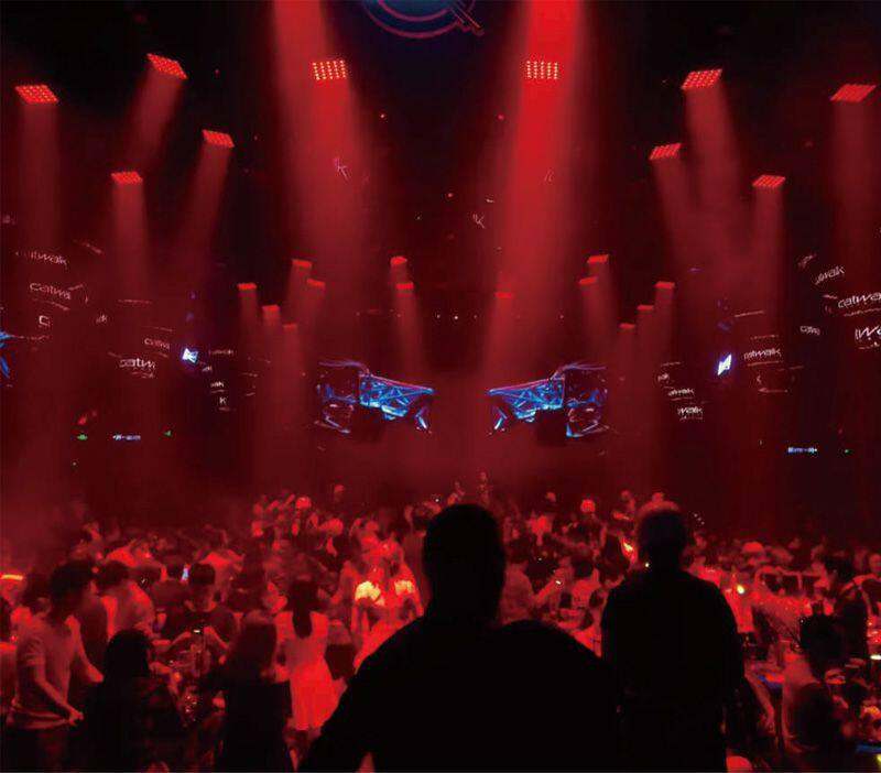 YT25XY Double Wash Moving Head Staining Matrix LED 4in1 Beads Lighting