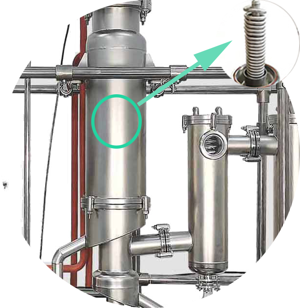 China Manufacturer Wholesale Automatic Short Path Hemp Oil Wiped Film Evaporator Molecular Distillation Equipment